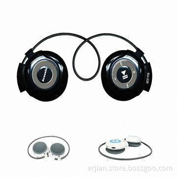 Bluetooth Headphones, Sport MP3 with FM Radio Function, Supports Micro SD Card